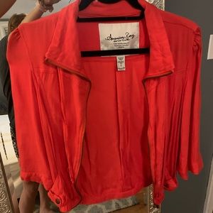 American Rag adorable jacket - perfect color pop!